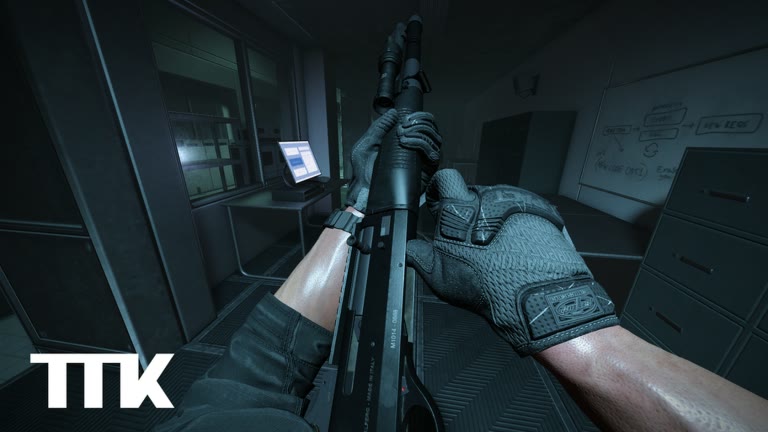 Official TTK Testing gameplay view used to explain helmetcam